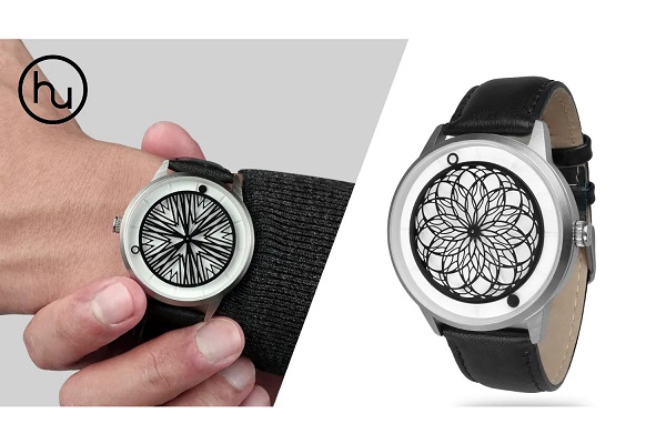 時間の流れをアートで表現、数字のない腕時計「Humism」登場！機能性も追求＆電池交換の必要なし