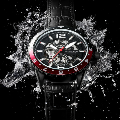 黒と赤のコントラストが癖になる！機械式時計「ダイバーズウオッチ」2月18日新発売、最大40時間稼働