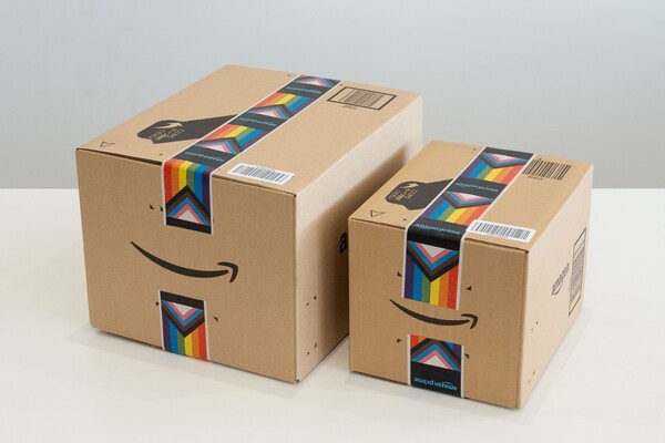 「東京レインボープライド2024」を週末に控え、Amazonが特別デザインのテープでお祝い！