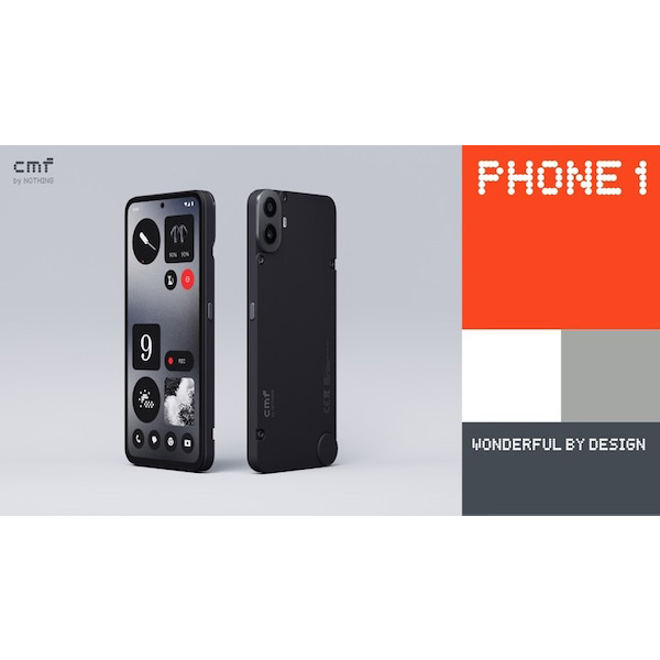 外見をカスタマイズできる新型スマホ「CMF Phone 1」　英国テクノロジーブランド「Nothing」が日本で発売